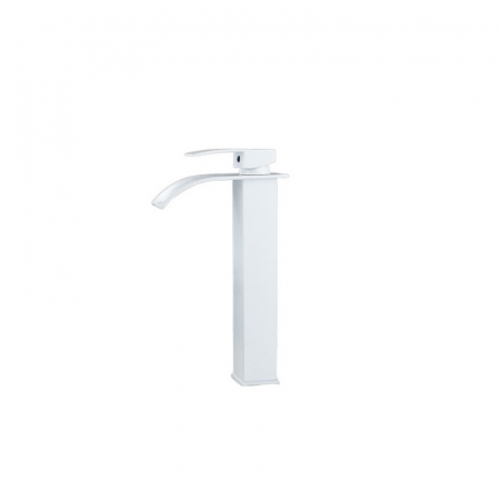Baterie lavoar tip cascada alb mat [1]