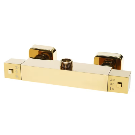 Coloana de dus 2 functii, termostat, auriu lucios [1]
