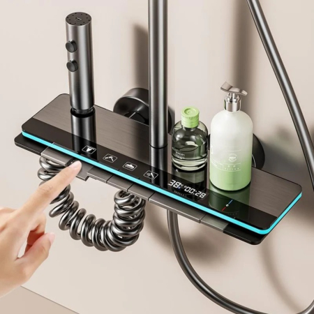 Coloana de dus Gri cu termostat si afisaj [3]