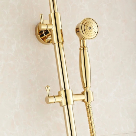 Coloana dus auriu lucios vintage elegant [1]