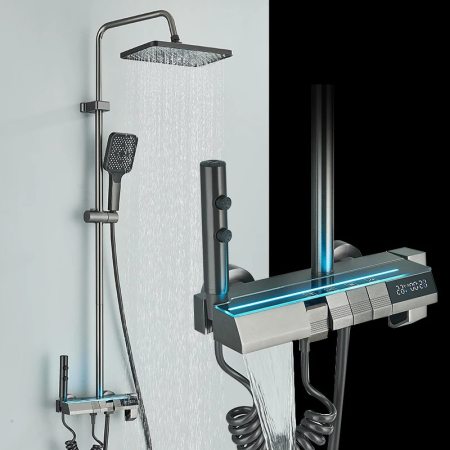 Coloana de dus cu termostat si afisaj, 5 functii