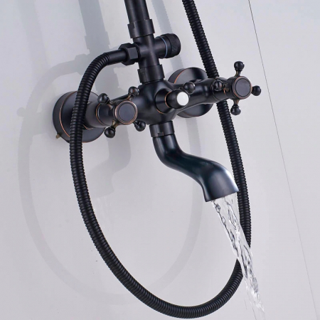 Coloana dus negru antichizat trei functii [1]