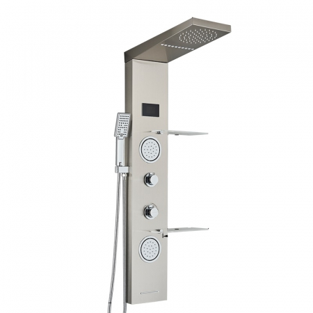 COLOANE/ PANEL DUS - Panel de Dus cu LED cu efect de ploaie si jeturi cu masaj