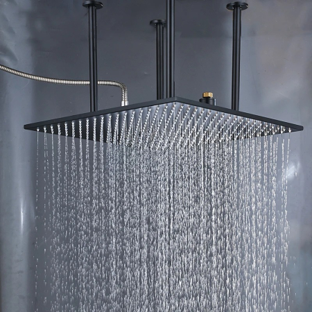 Para dus negru mat, 50x50cm [2]