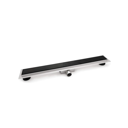 Rigola dus cu sticla neagra, integral inox , lungime 50cm,60cm,70cm,90cm [4]