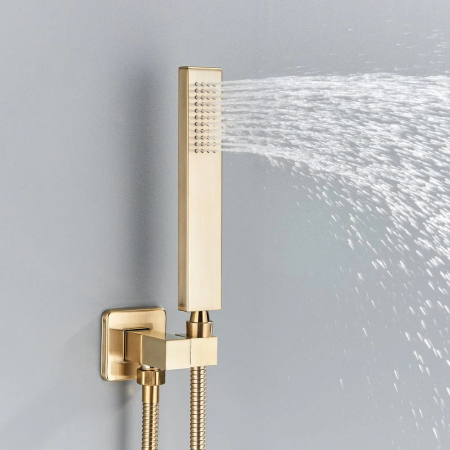 Set dus incastrabil in tavan, cu para patrata 30 cm, 2 sau 3 functii de curgere a apei [5]