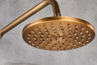 Set dus ingropat bronz antic cu palarie si dus de mana [9]