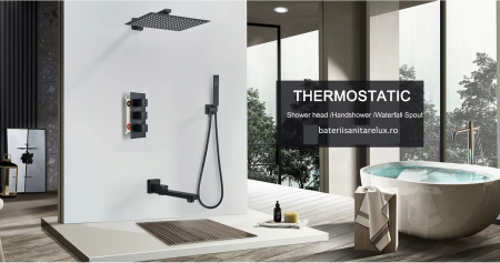 Set dus termostat 3 functii negru mat [1]