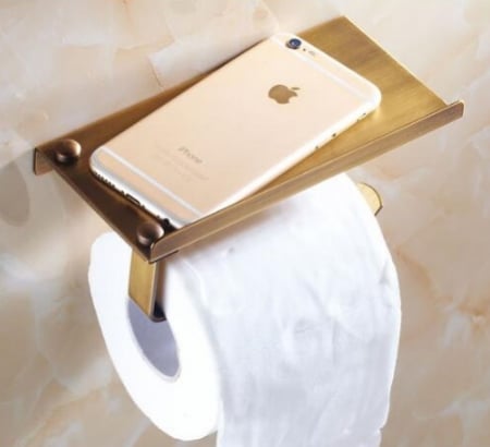 ACCESORII BAIE - SUPORT ANTICHIZAT HARTIE IGIENICA