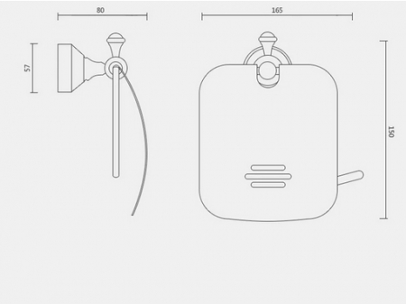 SUPORT ANTICHIZAT HARTIE IGIENICA  PENTRU ROLA NORMALA [4]