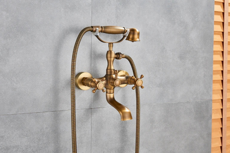 Baterie cada bronz antizchizat, set dus inclus, doua functii [1]