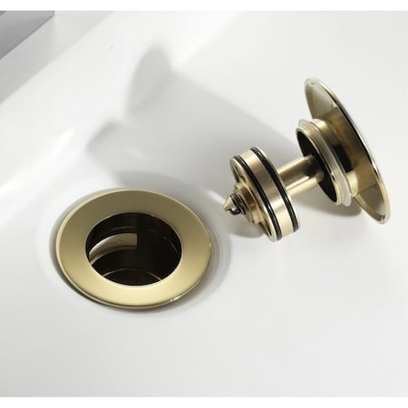 Ventil auriu periat , click-clack [3]