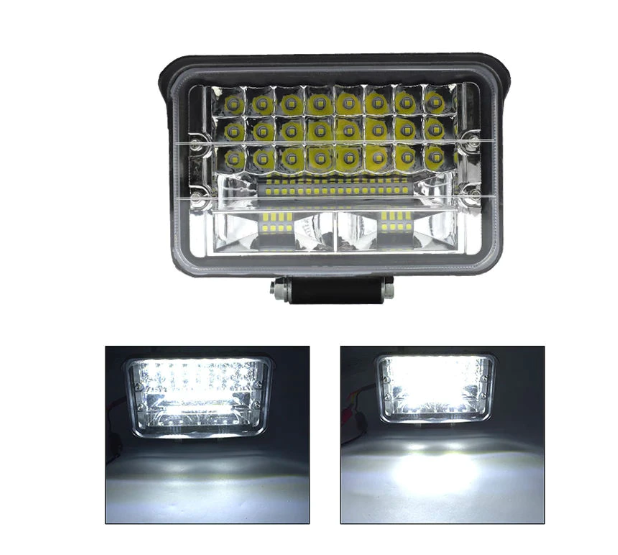 Set 2 x Proiector led auto Off Road 126W, 9-32V, 2 faze, 10800 lumeni, 6500K, COMBO Flood 60° / Spot 30° [5]