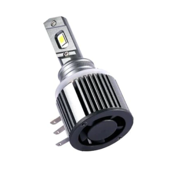 Set 2 Becuri LED H15 BZRSH 120W, 12000LM, 6500K – Canbus Fără Eroare, Plug & Play [3]