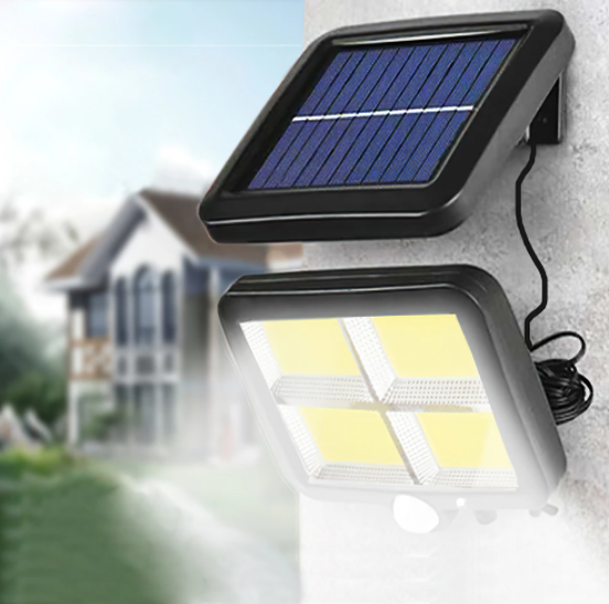 Set 4 x Proiector Solar 120 LED cu senzor de miscare 3 moduri de iluminare [2]