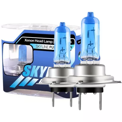 Set 2 becuri Halogen H7 Xenon Look, 12V, 55W, 5000K [4]