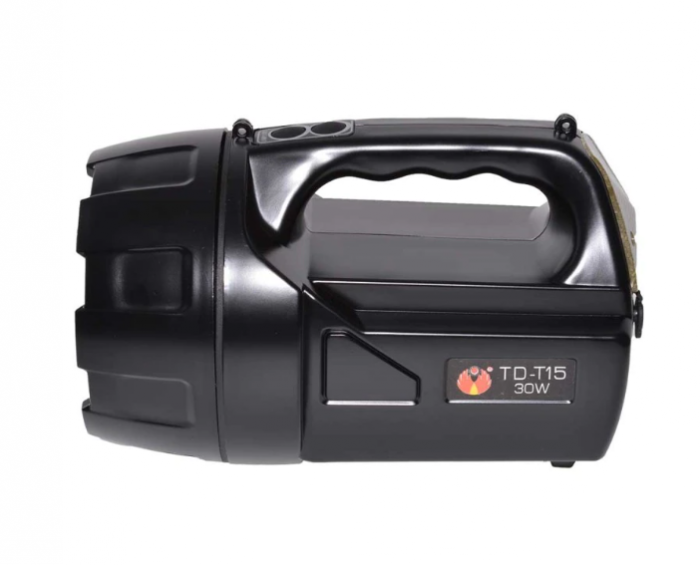 Lanterna TD-T15 LED 30W acumulator 4V-4000 mAh [2]