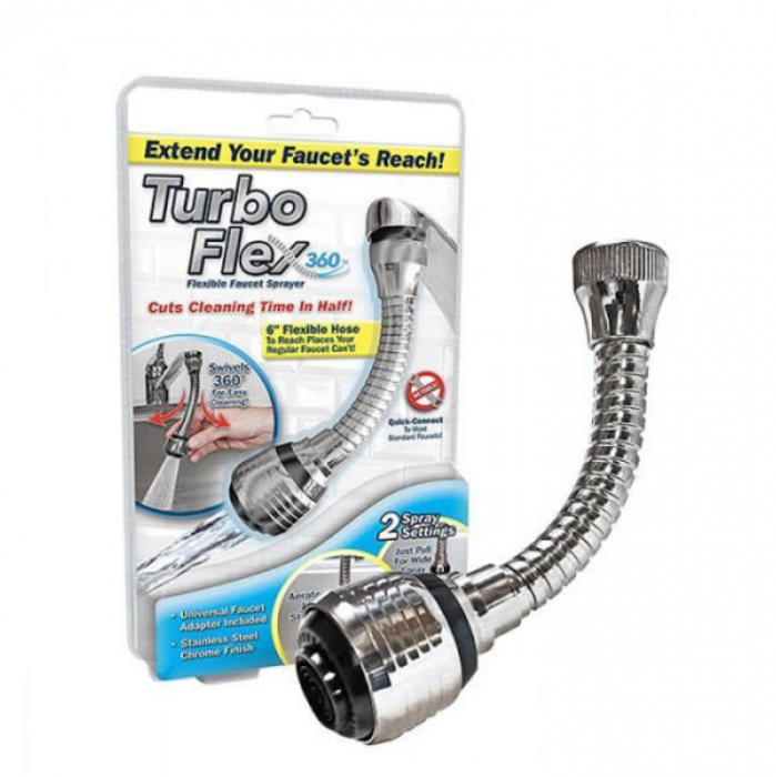 Prelungitor flexibil universal pentru robinet Turbo Flex [4]
