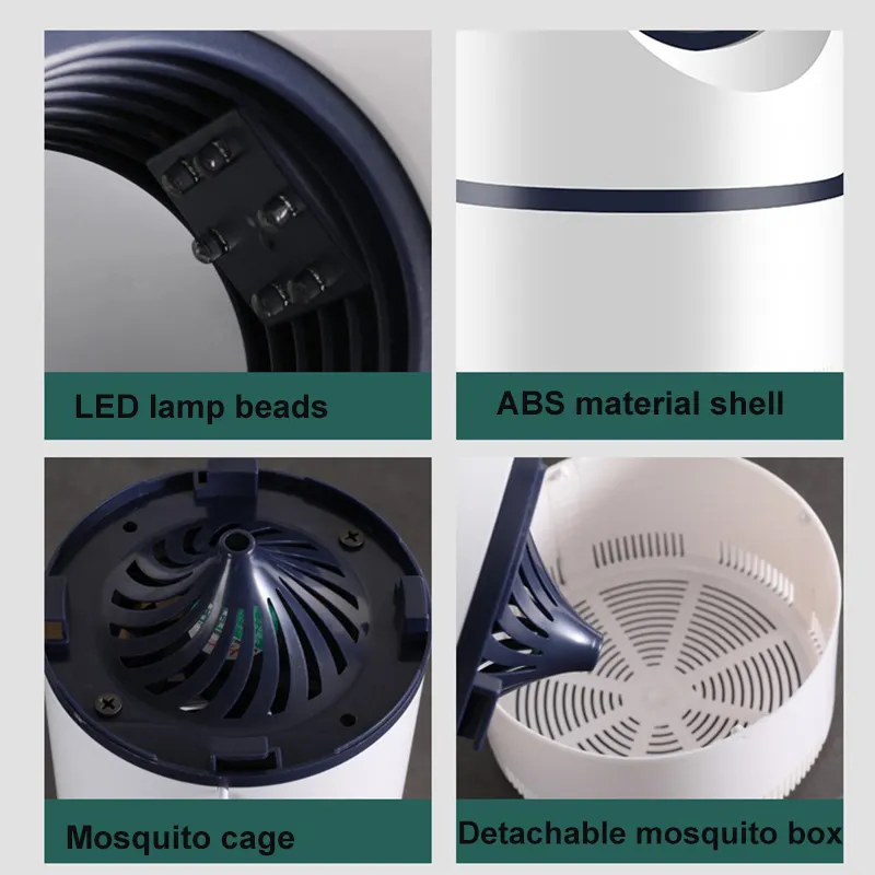 Aparat antiinsecte cu lampa UV si cutie depozitare, USB [2]