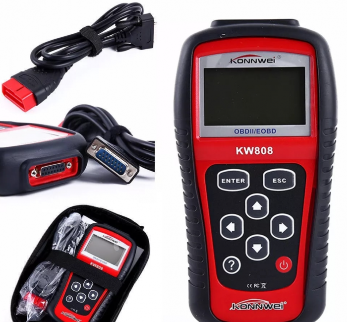 Aparat profesional de diagnoza auto scanner KW808 KONNWEI [5]