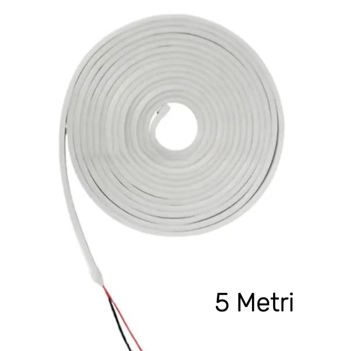 Bandă LED Auto pentru Portbagaj 5m 12V Alb Rece 6000K – Iluminare Portbagaj, Instalare Rapidă [4]