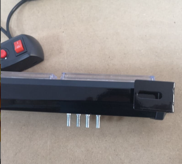 Bara girofar 4 COB 72W, functii stroboscop, 12-24V cu buton [3]