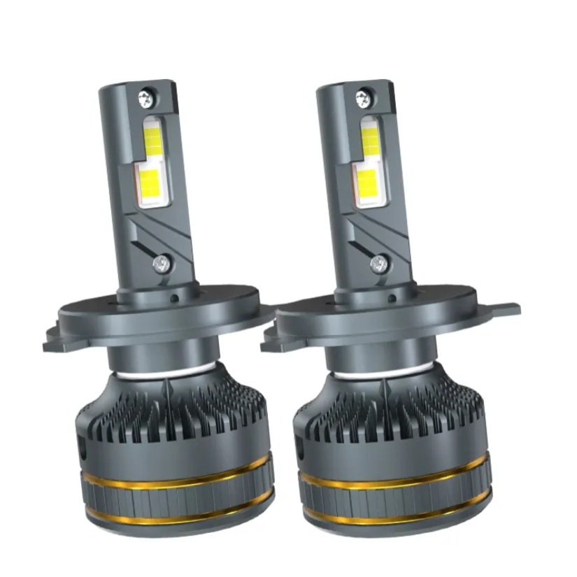 BZRSH Becuri LED H4 A8 Turbo 100W 15000LM 6000K IP68 Auto [2]
