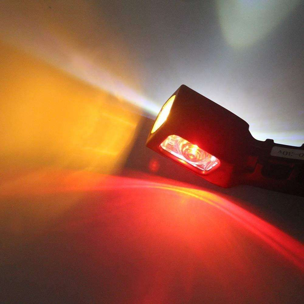 Coarne Gabarit LED 18 cm Alb/Roșu 12V-24V – Set 2 Lămpi Agabaritice Universale pentru Camion, Remorcă și Semiremorcă [2]