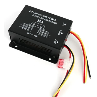 Convertor Auto 30A pentru Tensiune 24V - 12V [4]