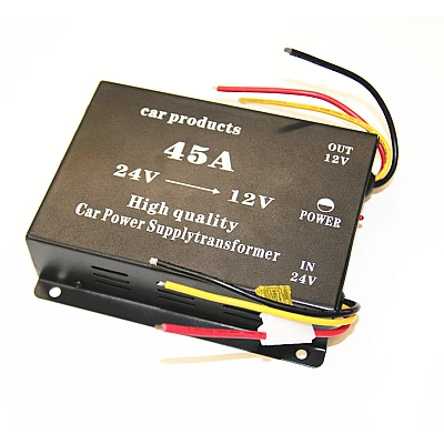 Convertor Auto 45A pentru Tensiune 24V - 12V [2]