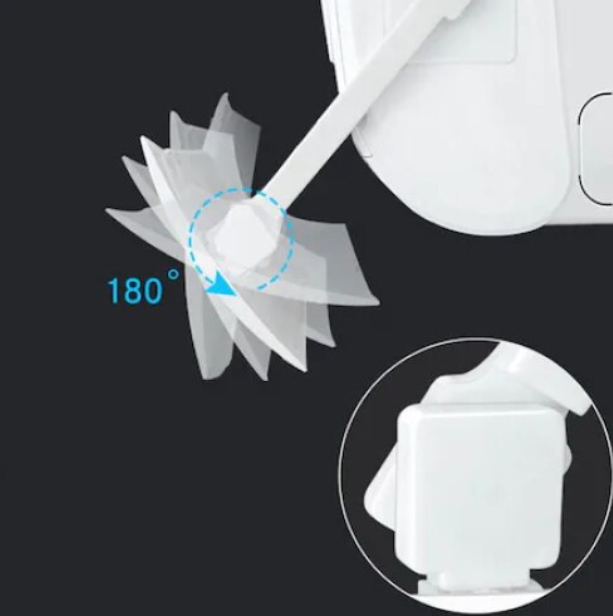 Deflector reglabil pentru aer conditionat, protectie jet de aer rece, lungime ajustabila 56-108 cm, latime 18 cm [7]