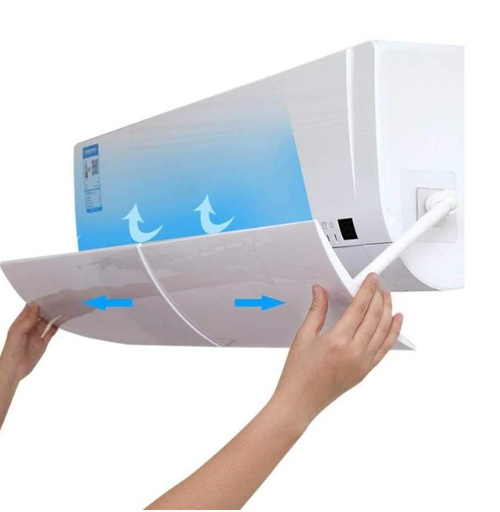 Deflector reglabil pentru aer conditionat, protectie jet de aer rece, lungime ajustabila 56-108 cm, latime 18 cm [5]
