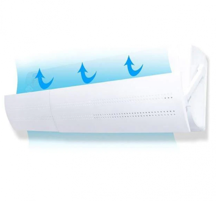 Deflector reglabil pentru aer conditionat, protectie jet de aer rece, lungime ajustabila 56-108 cm, latime 18 cm [4]