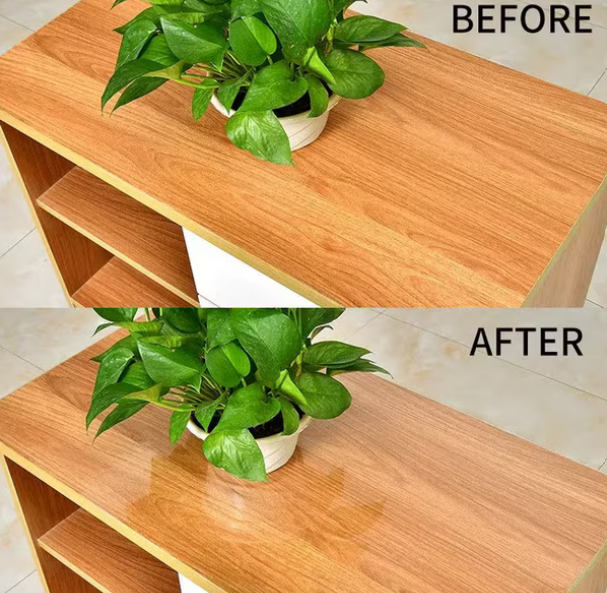 Folie  statica Transparenta BZRSH pentru protectie diverse Suprafete 60 x 300 cm [3]