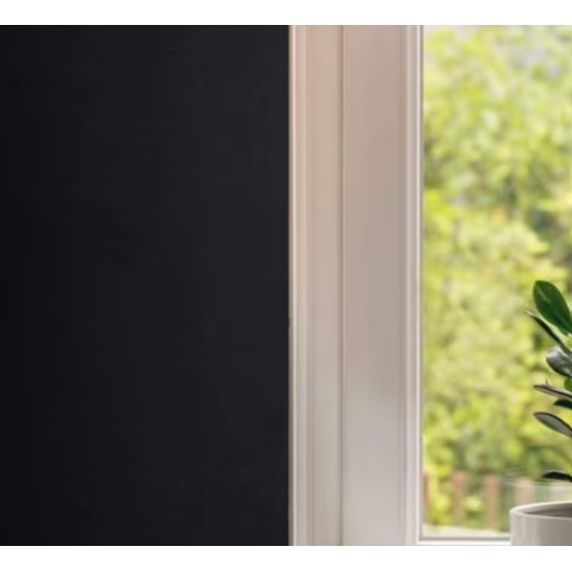 Folie neagra vitrostatica opaca pentru geam 60 x 300 cm, TopBazar, protectie UV [2]