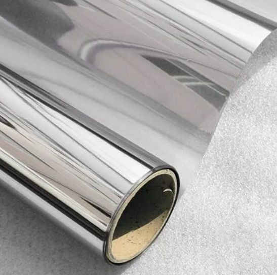Folie reflexiva pentru geamuri interioare, cu efect de oglinda, protectie solara UV, 60 x 300 cm [5]