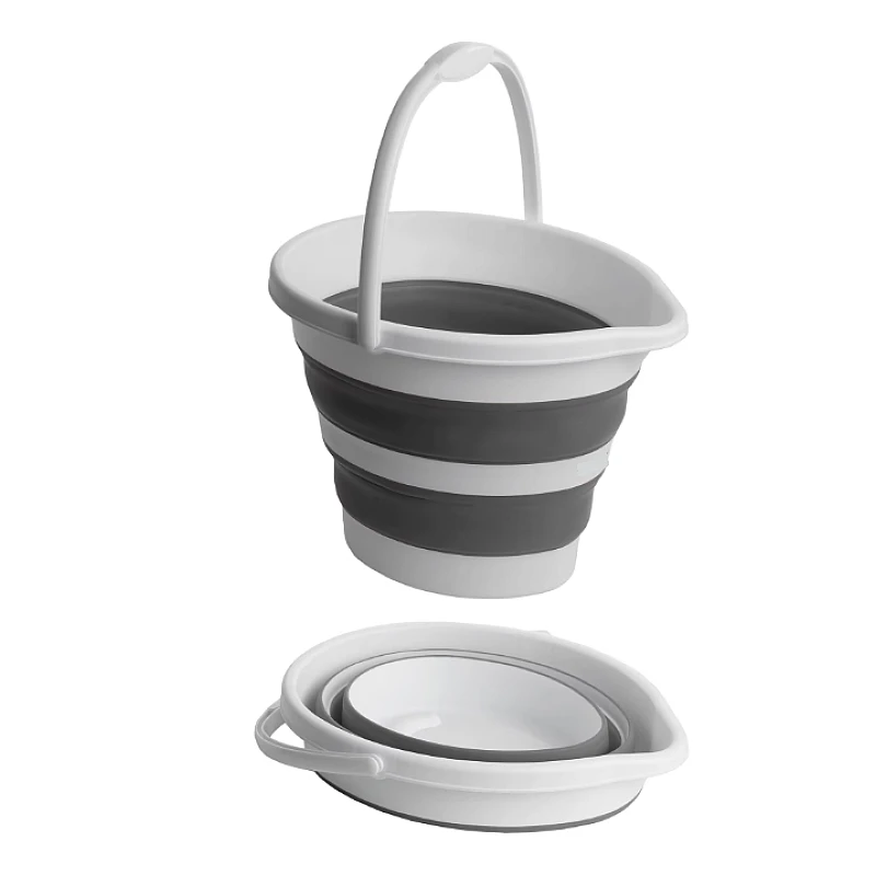 Galeata pliabila din silicon si plastic 10 L [1]