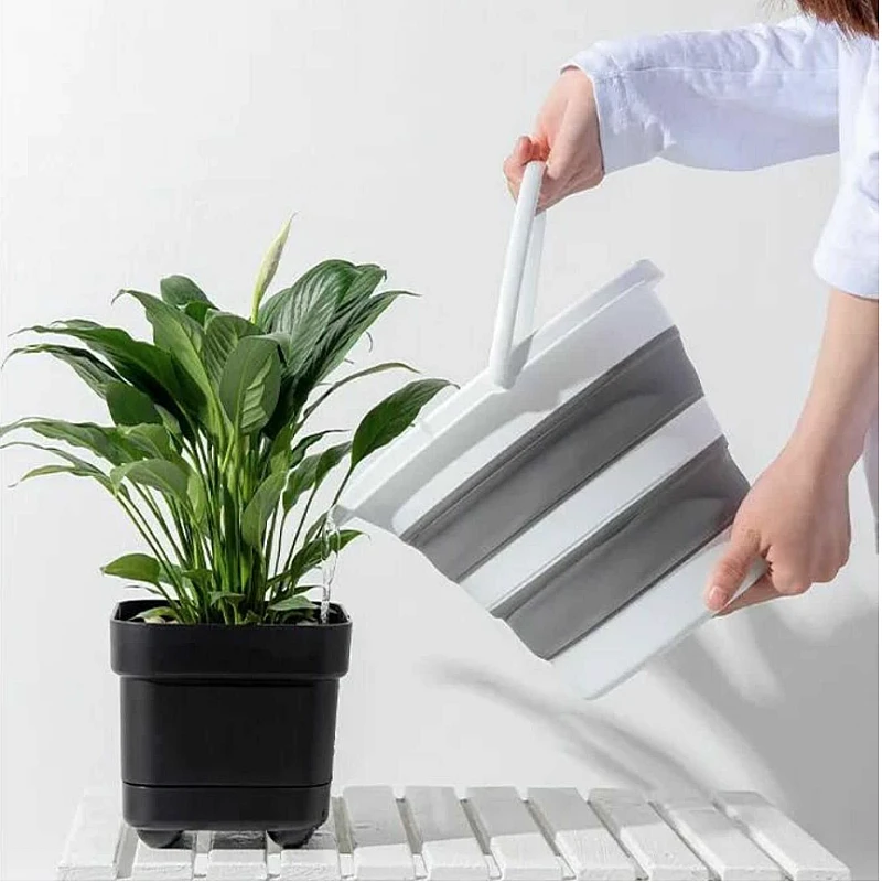 Galeata pliabila din silicon si plastic 10 L [2]