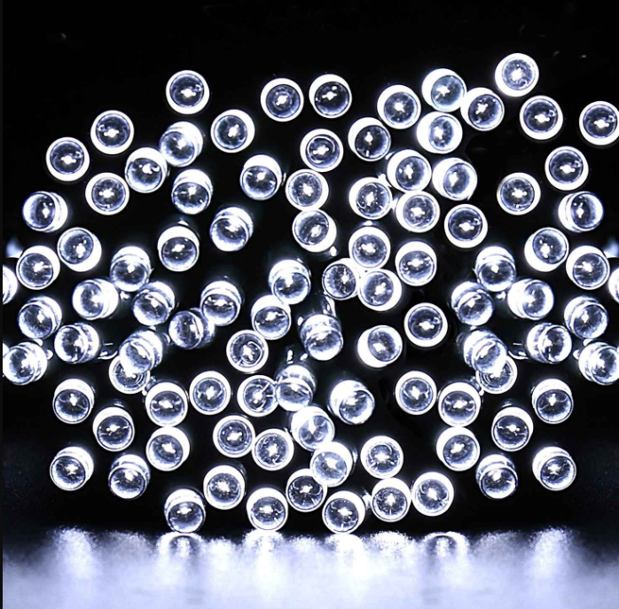 Instalație Solară Decorativă Crăciun 45m, 450 LED Alb Rece, BZRSH, Telecomandă, 8 Moduri Iluminare – Ghirlandă LED Exterior/Interior, IP44, Autonomie 8-10 Ore [2]