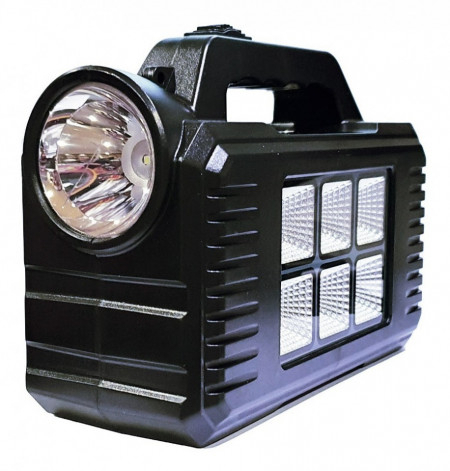 Kit iluminat LED cu panou solar, 2 becuri LED, incarcare dispozitive mobile [4]