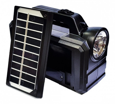 Kit iluminat LED cu panou solar, 2 becuri LED, incarcare dispozitive mobile [2]