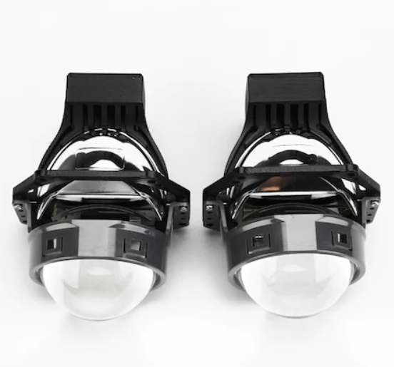 Kit 2x Lupe Bi-Led 3″ Faza scurta/Faza lunga, 135W-150W, 12-14V, lumina alba rece, BZRSH [2]