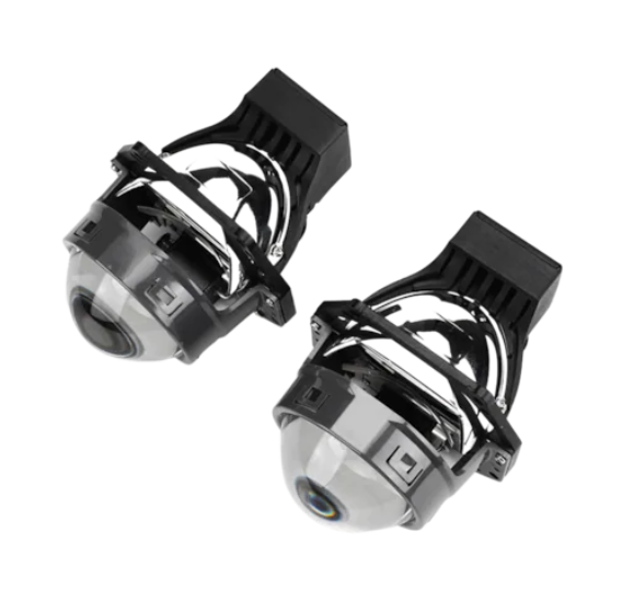 Kit Lupe Bi-Led 3″ Fază scurtă/Fază lungă 20000Lm/100W-120W [6]