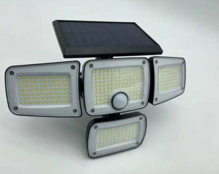 Lampa solara 233LED, 2000 Lm, 3 moduri de iluminare, telecomanda, cablu 5 metri [3]