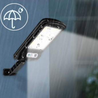 BZRSH Lampa Solara 160 LED Telecomanda Senzor Miscare 8 Ore Curte Gard Parcare [5]
