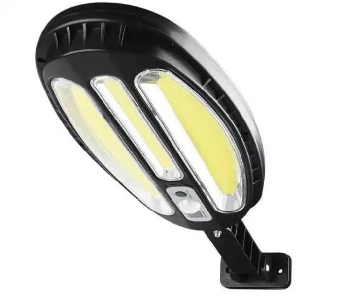 Lampa solara LED 138 COB, 30W, senzor de miscare, telecomanda, 3 moduri de functionare [2]
