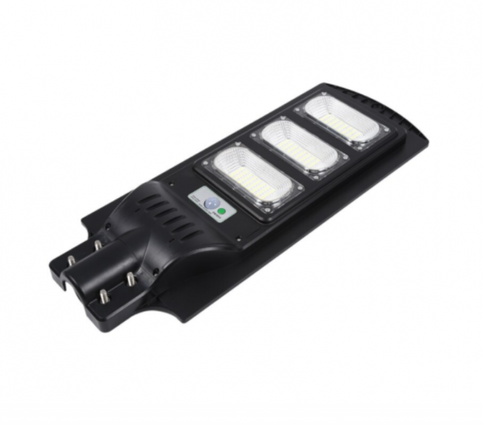 Lampa solara stradala de exterior, senzor de lumina 90W, Telecomanda [2]