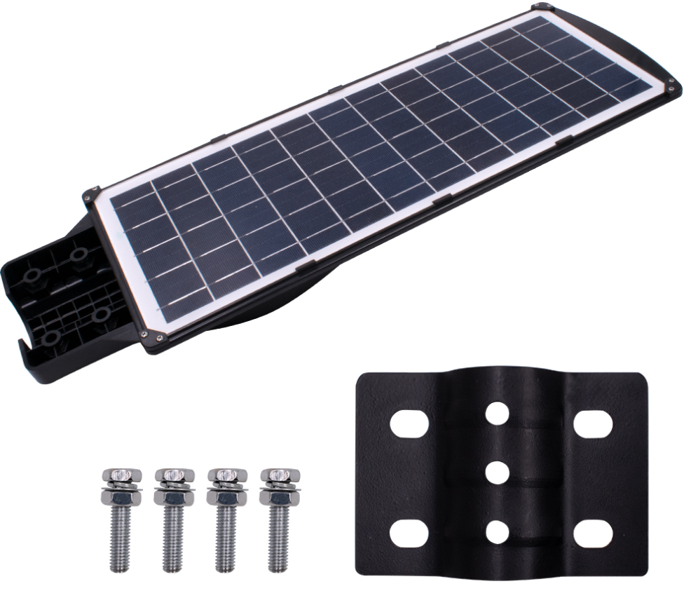 Lampa solara stradala de exterior, senzor de lumina 90W, Telecomanda [4]