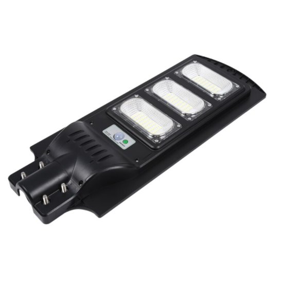 Lampa stradala solara de exterior cu senzor de miscare 90W, telecomanda [5]