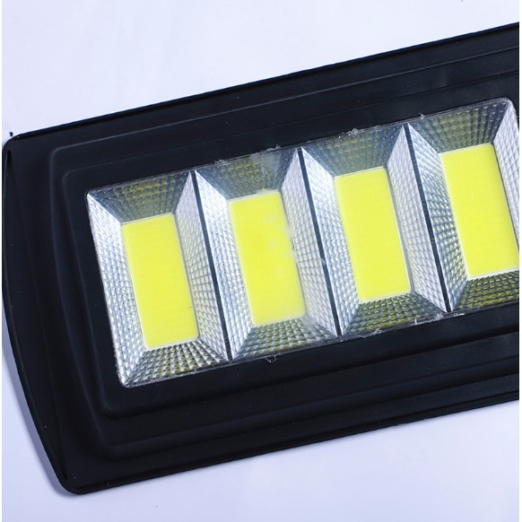 Lampa Stradala Solara LED, BZRSH, 200W cu senzor de miscare si telecomanda, stalp de montare inclus, 61 x 22.5 cm [2]